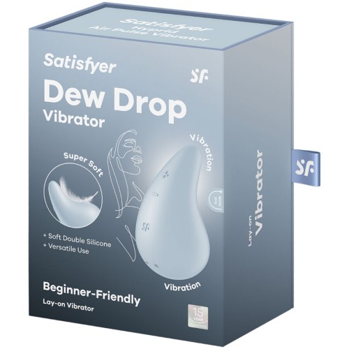 Satisfyer Dew Drop Lay-on Vibrator Blue