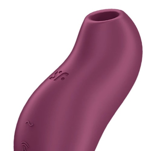 Satisfyer Pocket Pro 1 Clitoral Stimulator Burgundy