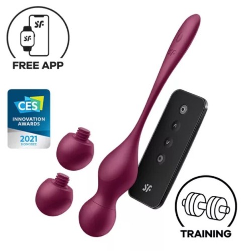 Satisfyer Love Birds Vary - Vibrating Kegel Balls with App