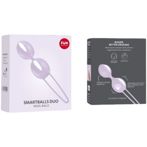 Smartballs Duo Bolas Pelvicas Blanco / Lila Pastel