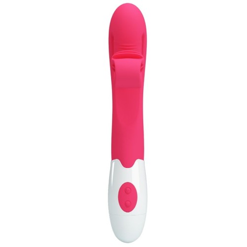 Vibrador Y Estimulador 30 Velocidades Rosa