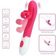 Vibrator and Stimulator 30 Speeds Pink