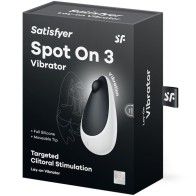 Satisfyer Spot On 3 Clitoral Stimulator Black