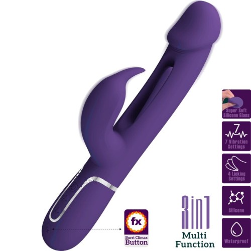 Pretty Love Kampas 3-in-1 Rabbit Vibrator