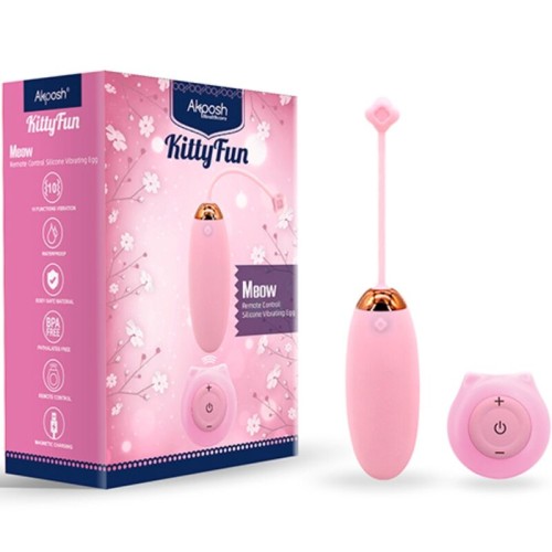 Armony Kitty Fun Remote Control Vibrator - 10 Vibration Modes