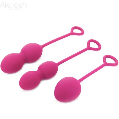 Armony Anabiosis Kegel Weights 3 Levels Fuchsia