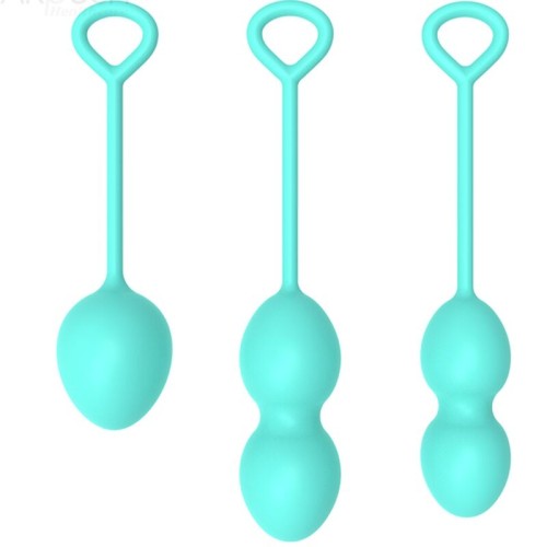 Armony Kegel Weights 3 Levels Green