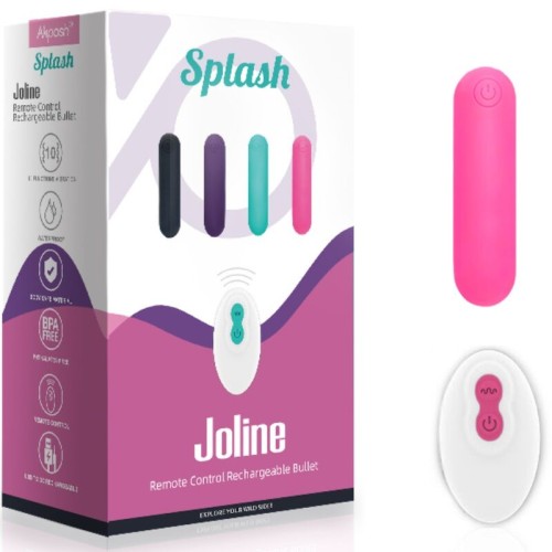 Armony Bala Vibradora Splash Joline con Control Remoto - Placer Redefinido