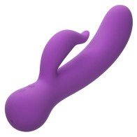 First Time Vibrador Complaciente Recargable Morado