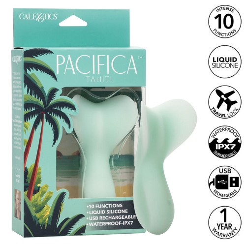 Pacifica Tahiti 10 Function Stimulator Aqua - Ultimate Pleasure