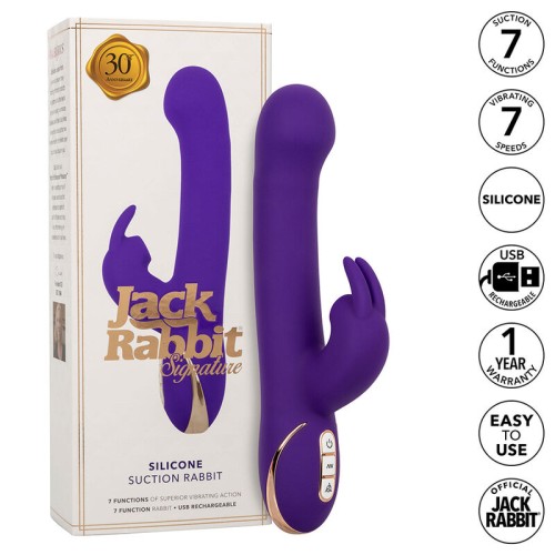 Jack Vibrador Rabbit Y Estimulador Succión 7 Niveles