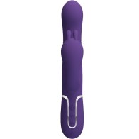 Pretty Love Cammy Triple Function Vibrator 4 In 1 Purple