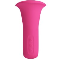 Pretty Love - Clyde Vibrador Oral Lengua Vibradora 12 Vibraciones Rosa - Herramienta de Placer Oral Definitiva