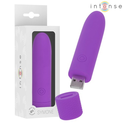 Intense SYMONE USB Rechargeable Vibrating Bullet