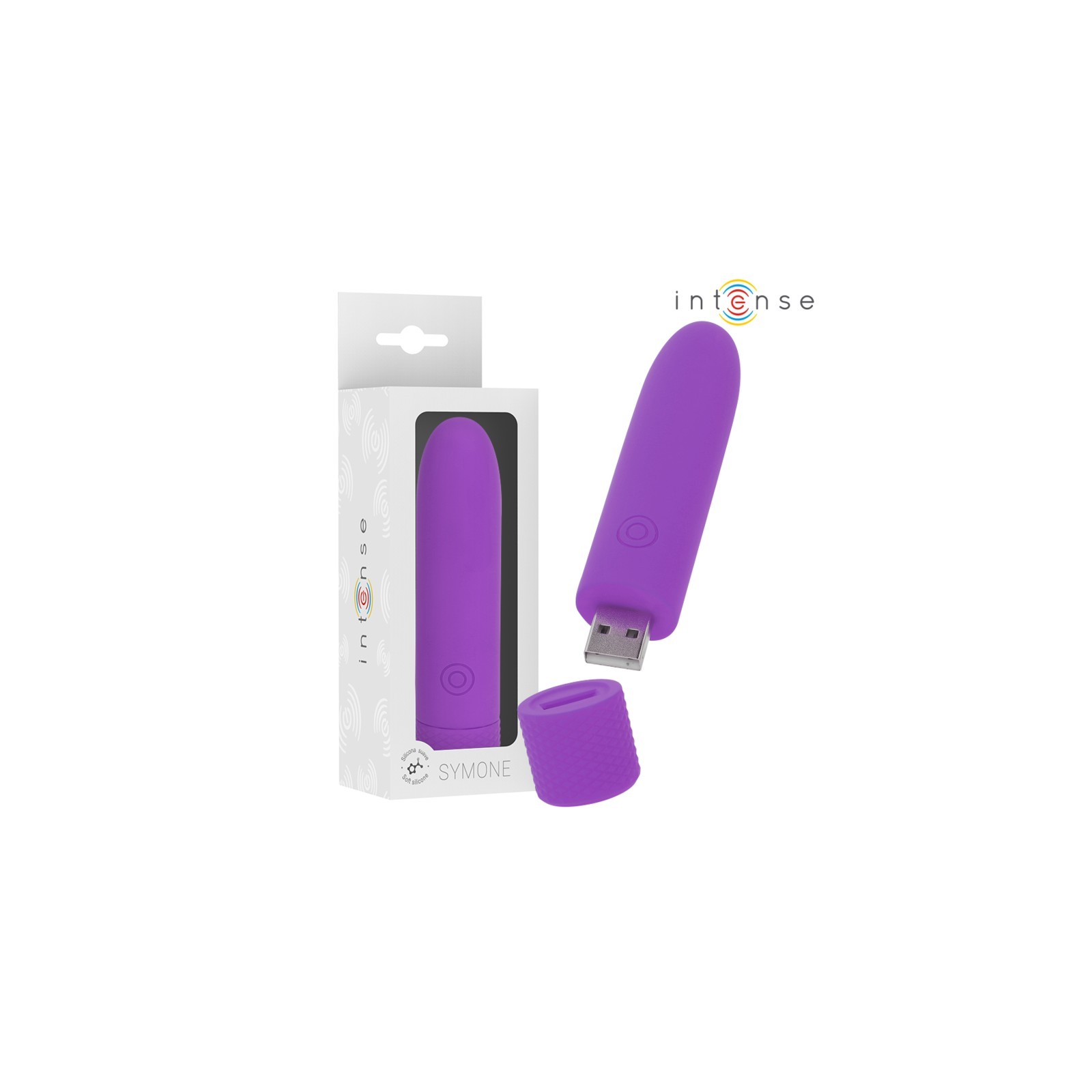 Intense SYMONE USB Rechargeable Vibrating Bullet