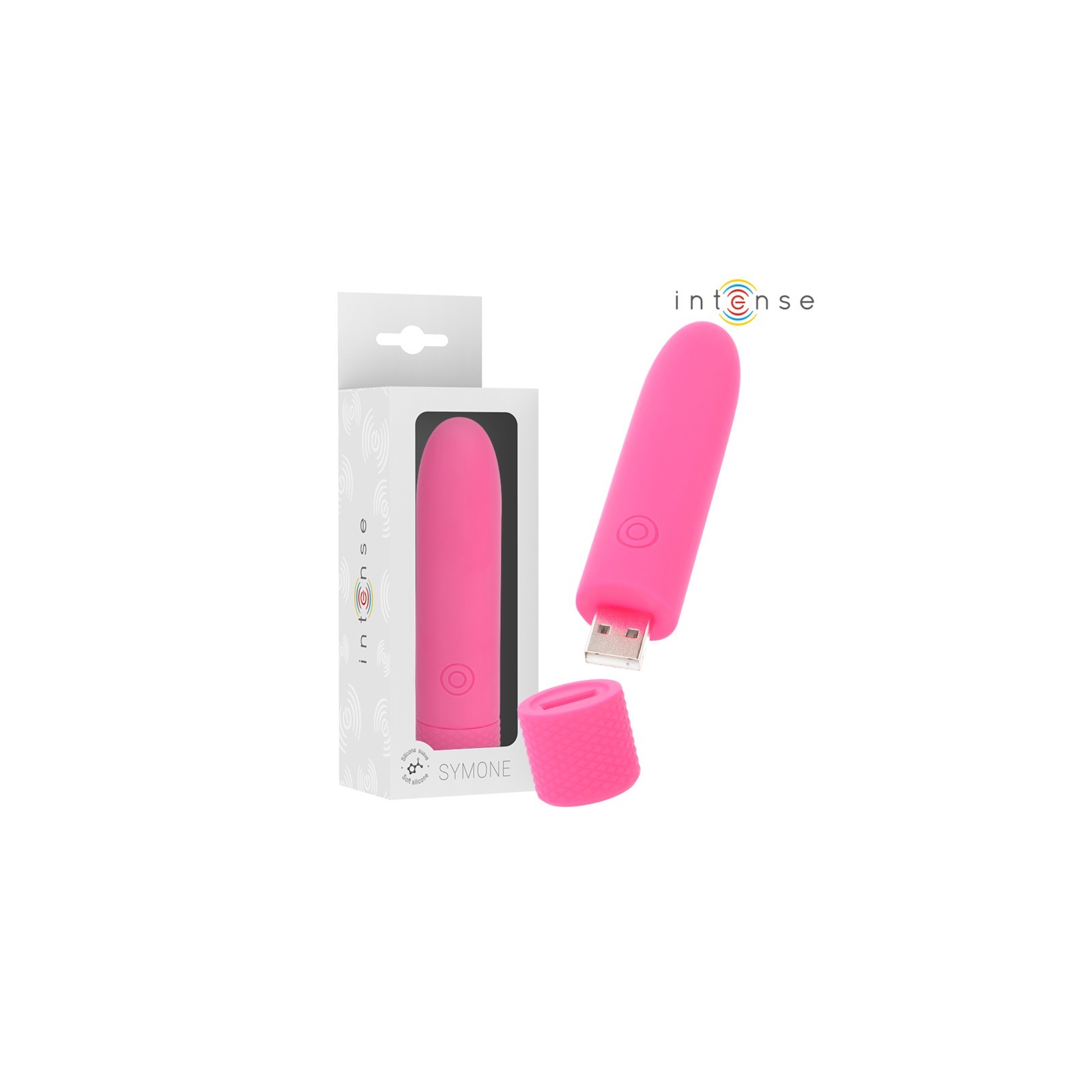 Intense Symone Rechargeable Bullet Vibrator Pink