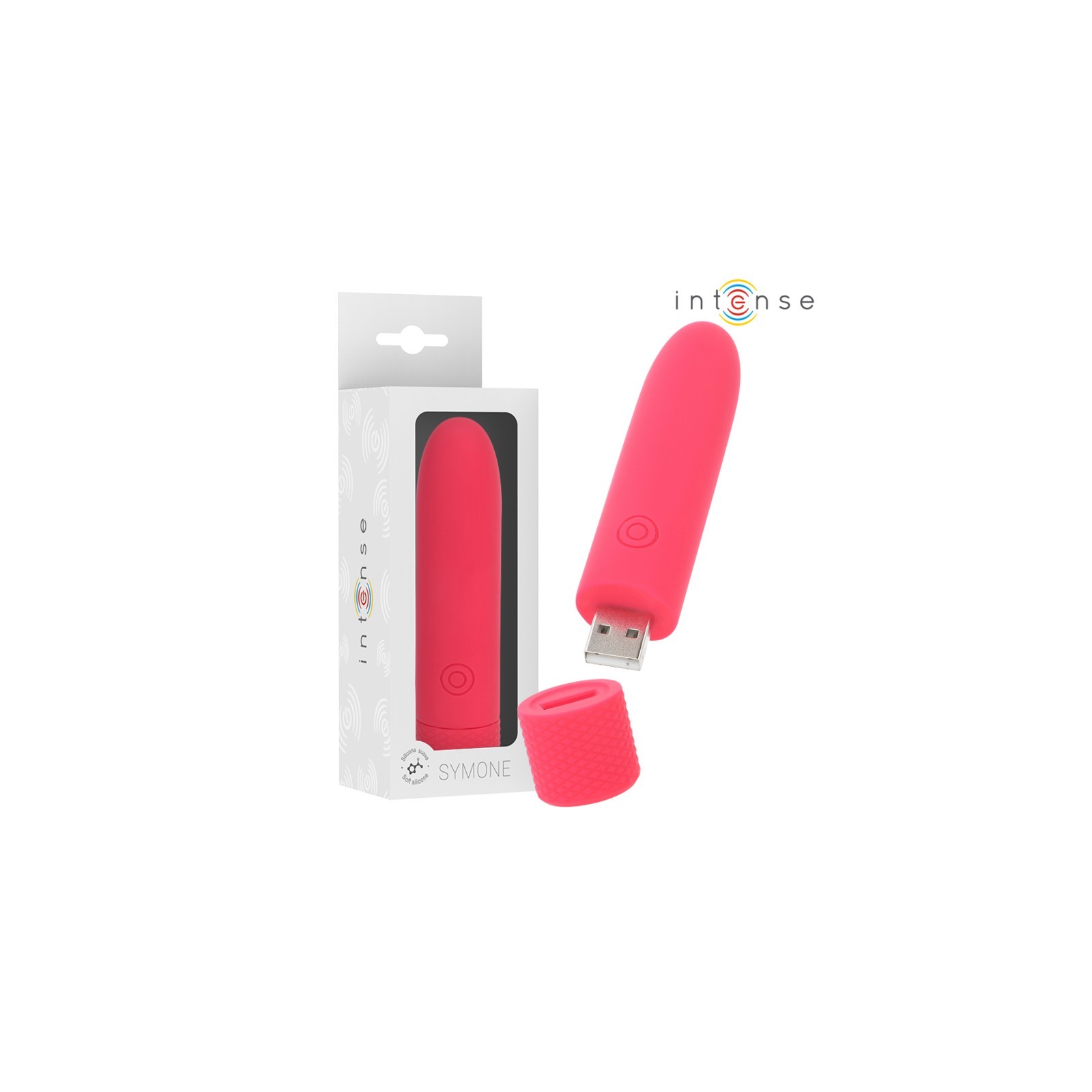 Intense Symone Vibrating Bullet Red