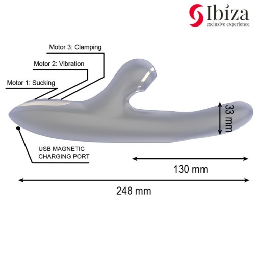 Ibiza Hi-tech Rabbit Vibrator for Dual Stimulation