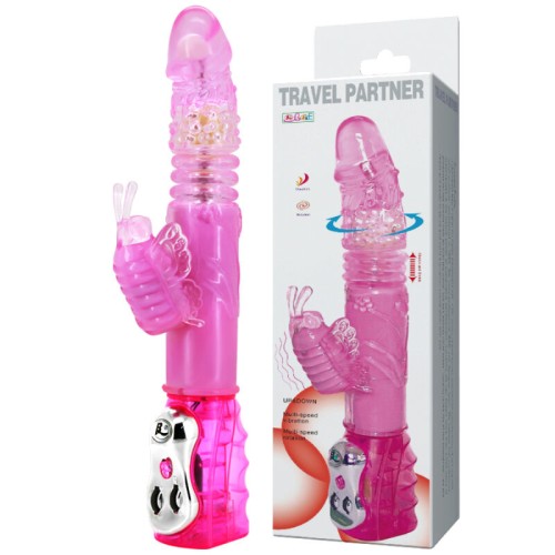 Travel Partner Up & Down Rabbit Vibrator - Ultimate Fun