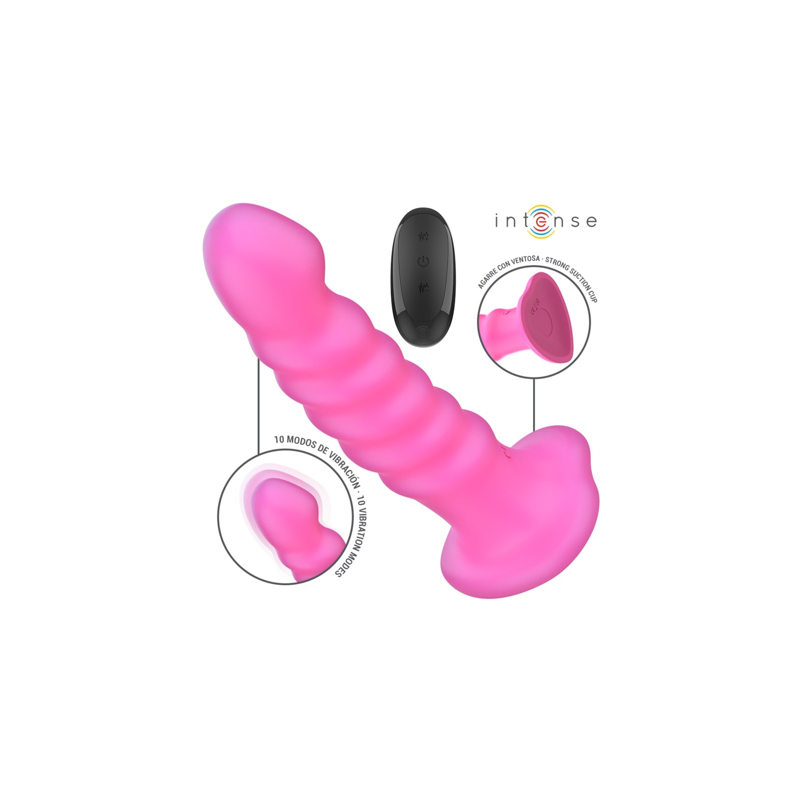 Cindy Vibrador Talla L Diseño En Espiral - 10 Vibraciones