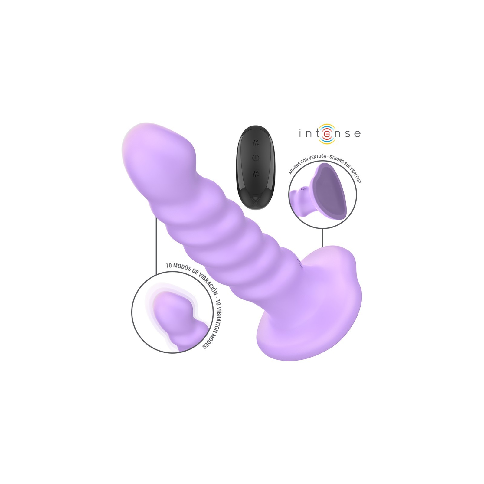 Intense Brenda Vibrator - Spiral Design with 10 Vibrations