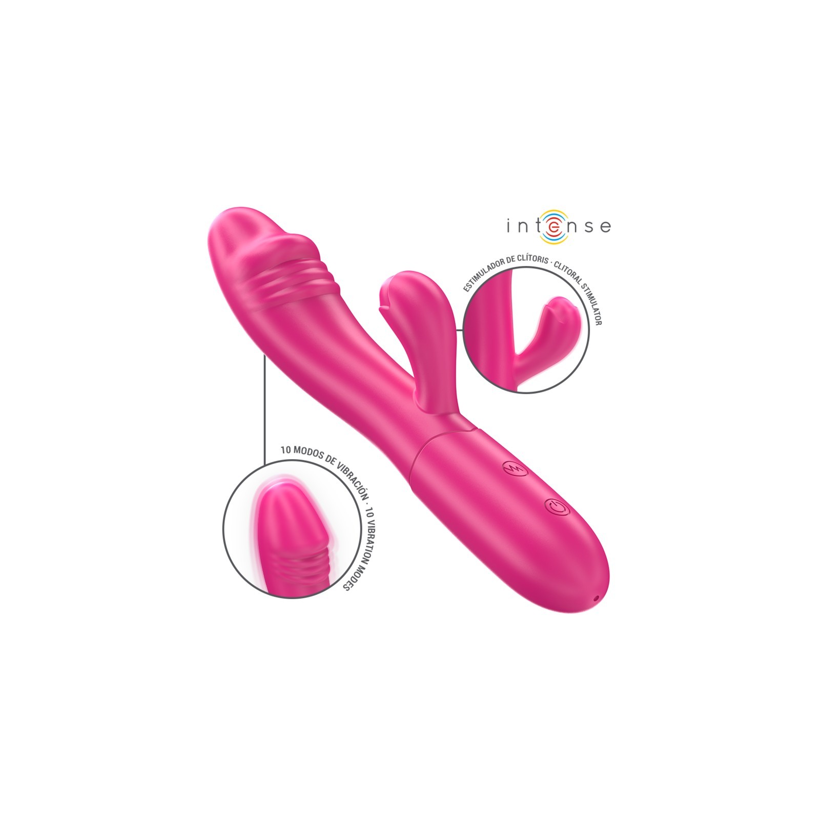 Vibrador Flexible Intense Ivy con Lengua Estimuladora para Placer Máximo