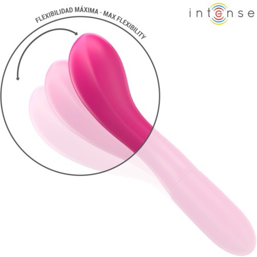 Intense Lisette Vibrador 19 Cm Flexible 10 Vibraciones