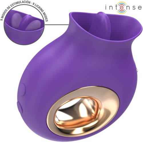 Intense Tuli Estimulador Clítoris 9 Vibraciones Morado