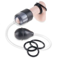 Suck N’ Stroke Head Pump with Enhancer Rings