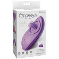 Her Silicone Fun Tongue Stimulator