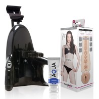 Fleshlight Vagina Stoya Destroya + Universal Launch + Lubricante Aqua