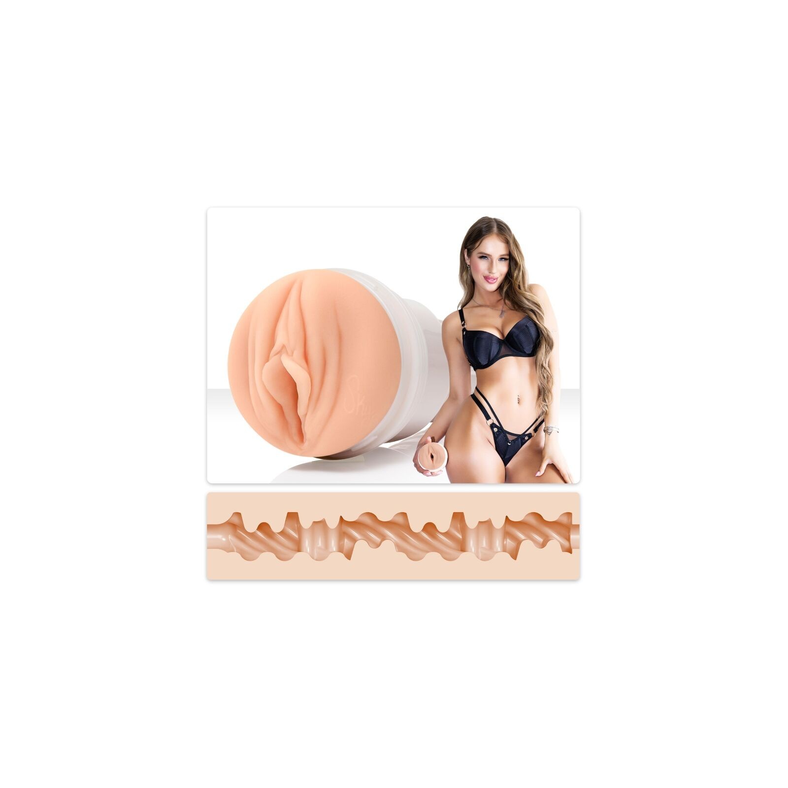 Fleshlight - Vagina Celestial Sky Bri para Placer Realista