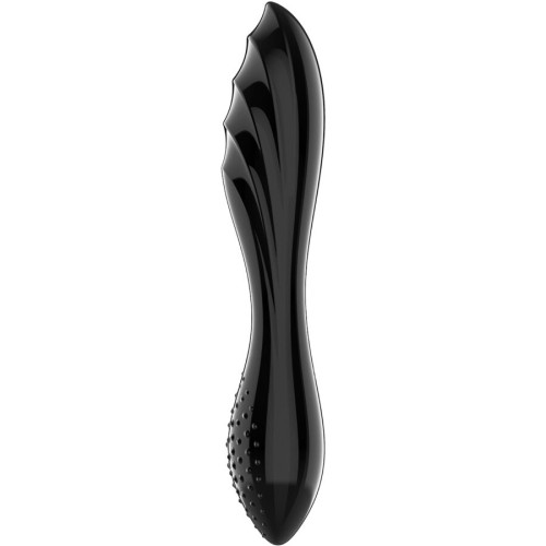 Satisfyer Dazzling Crystal Black High Quality Glass Dildo