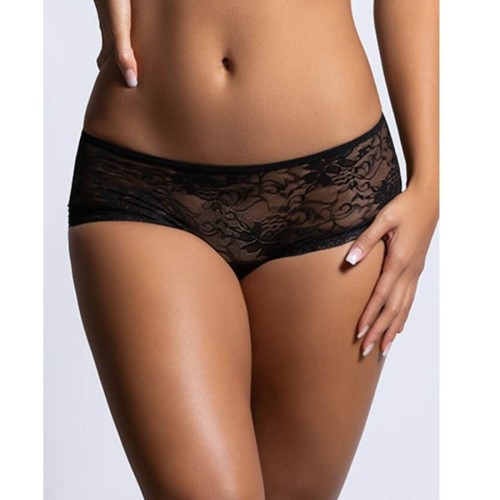 Floral Lace S/M Rear Opening Panties