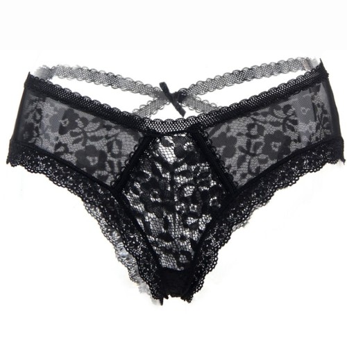 Floral Lace Panties S/M - Sensual Lingerie