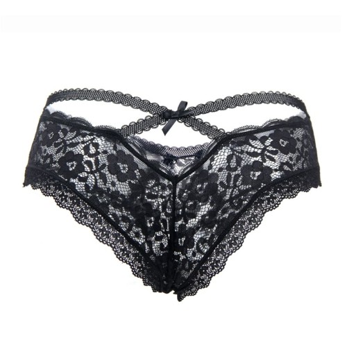 Floral Lace Panties S/M - Sensual Lingerie