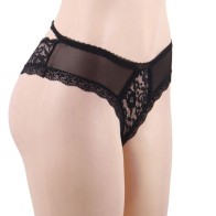 Panties De Encaje Floral L/XL