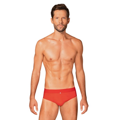 Calzoncillos Boldero Rojos Obsessive para Hombre