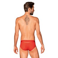 Obsessive Red Boldero Briefs for Men