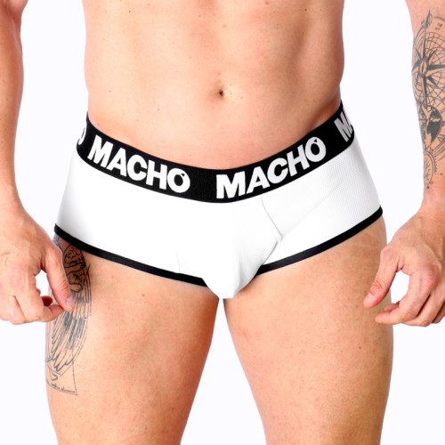 Macho White Slip for Maximum Comfort and Support