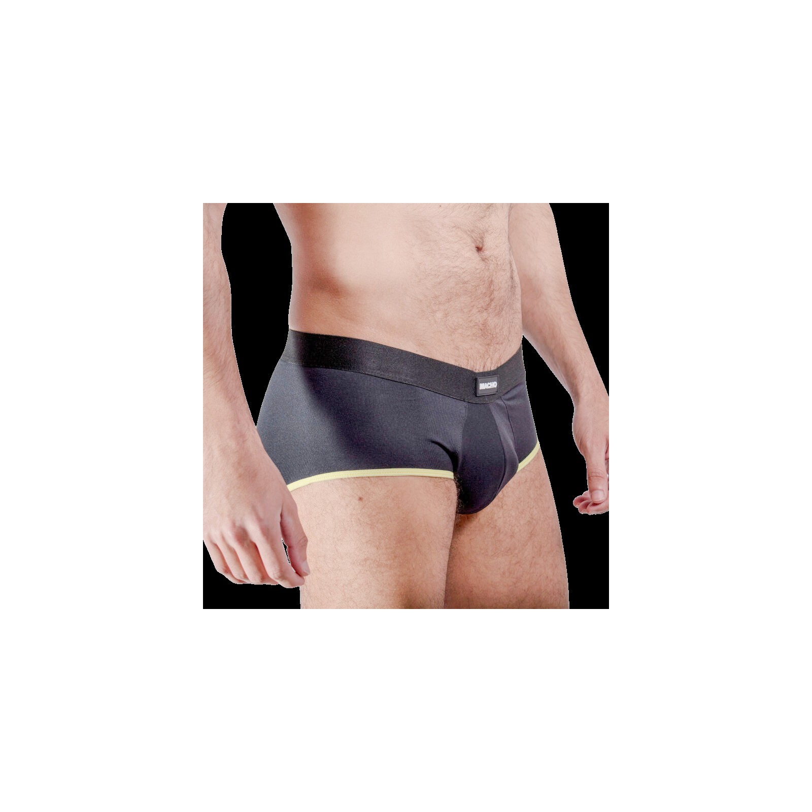 Macho Dark Yellow Brief for Comfortable Wear