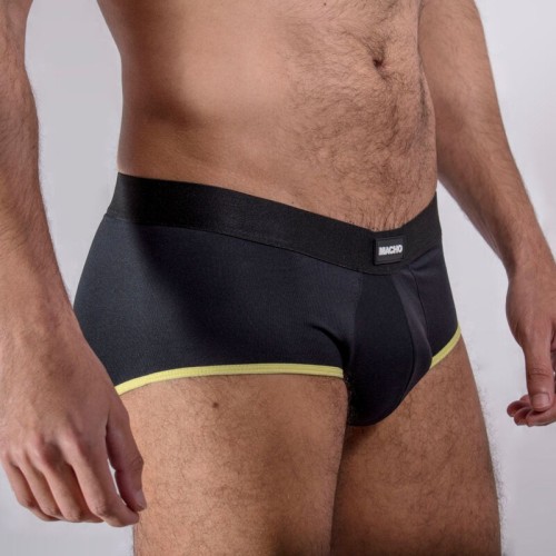 Macho Dark Yellow Brief for Comfortable Wear