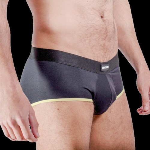 Macho - Brief Clásico Amarillo Oscuro M