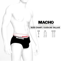 Macho - Brief Clásico Amarillo Oscuro M