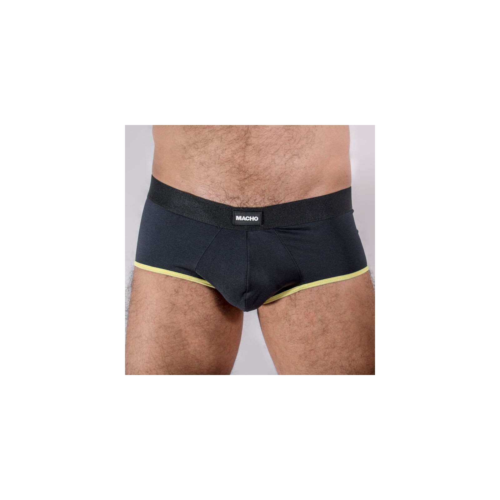 Comfortable and Breathable Dark Yellow Brief