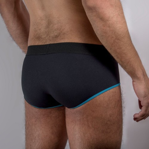 Macho - Ms24b Calzoncillo Brief Dark Azul M