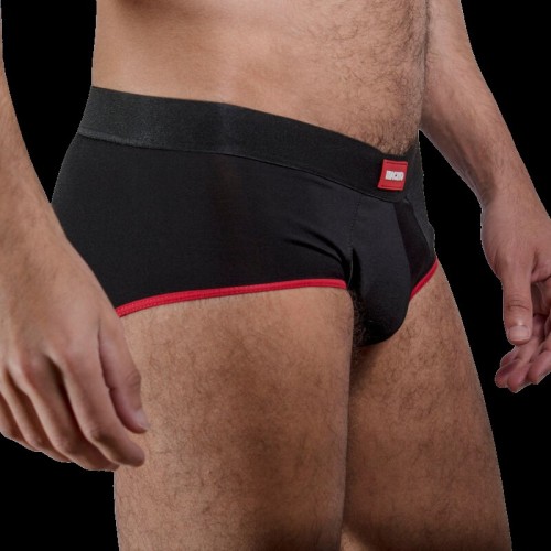 Macho Calzoncillo Brief Dark Rojo S - Ropa Interior Masculina Cómoda