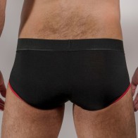 Macho Ms24r Calzoncillo Brief Dark Rojo M