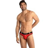 Anais Men - Brave Slip M - Ropa Interior de Encaje Rojo Elegante