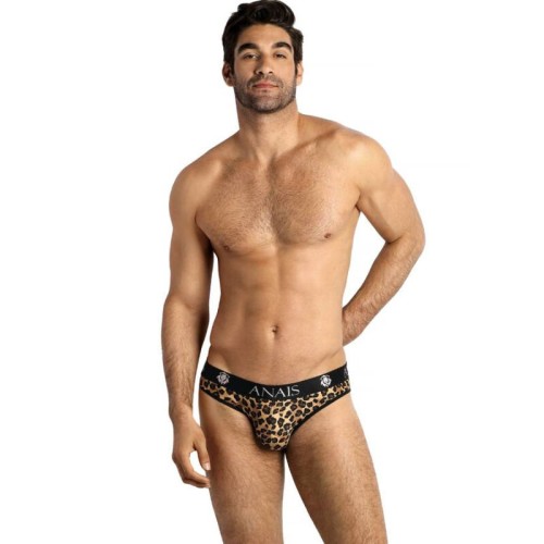 Anais Men Mercury Slip with Animal Print